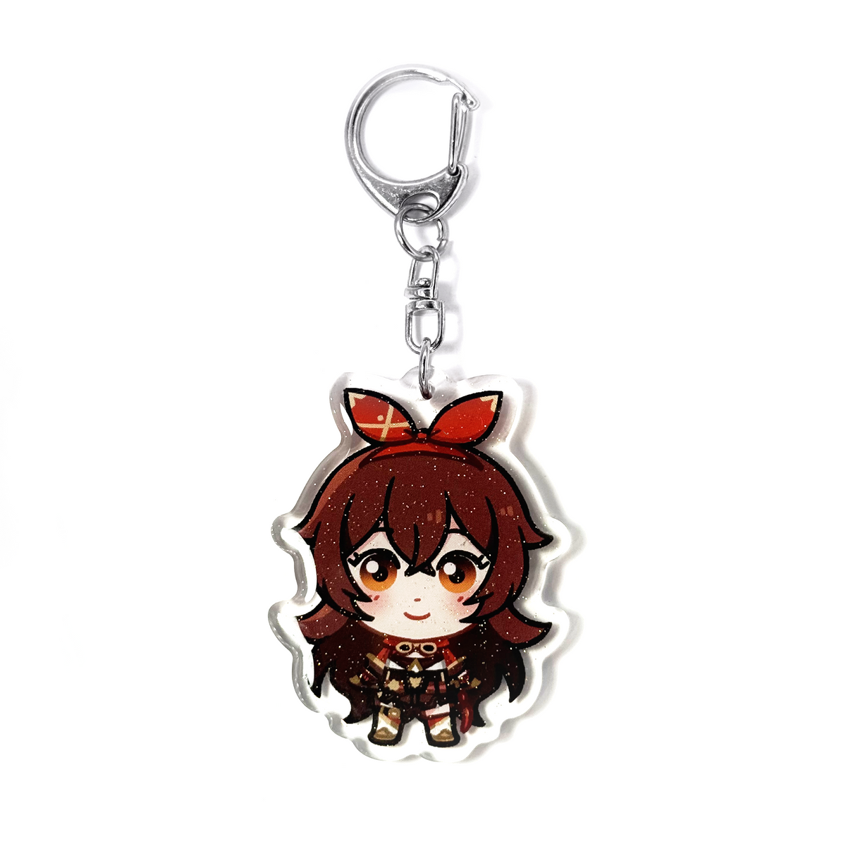 Amber | Genshin Impact Acrylic Glitter Keychain