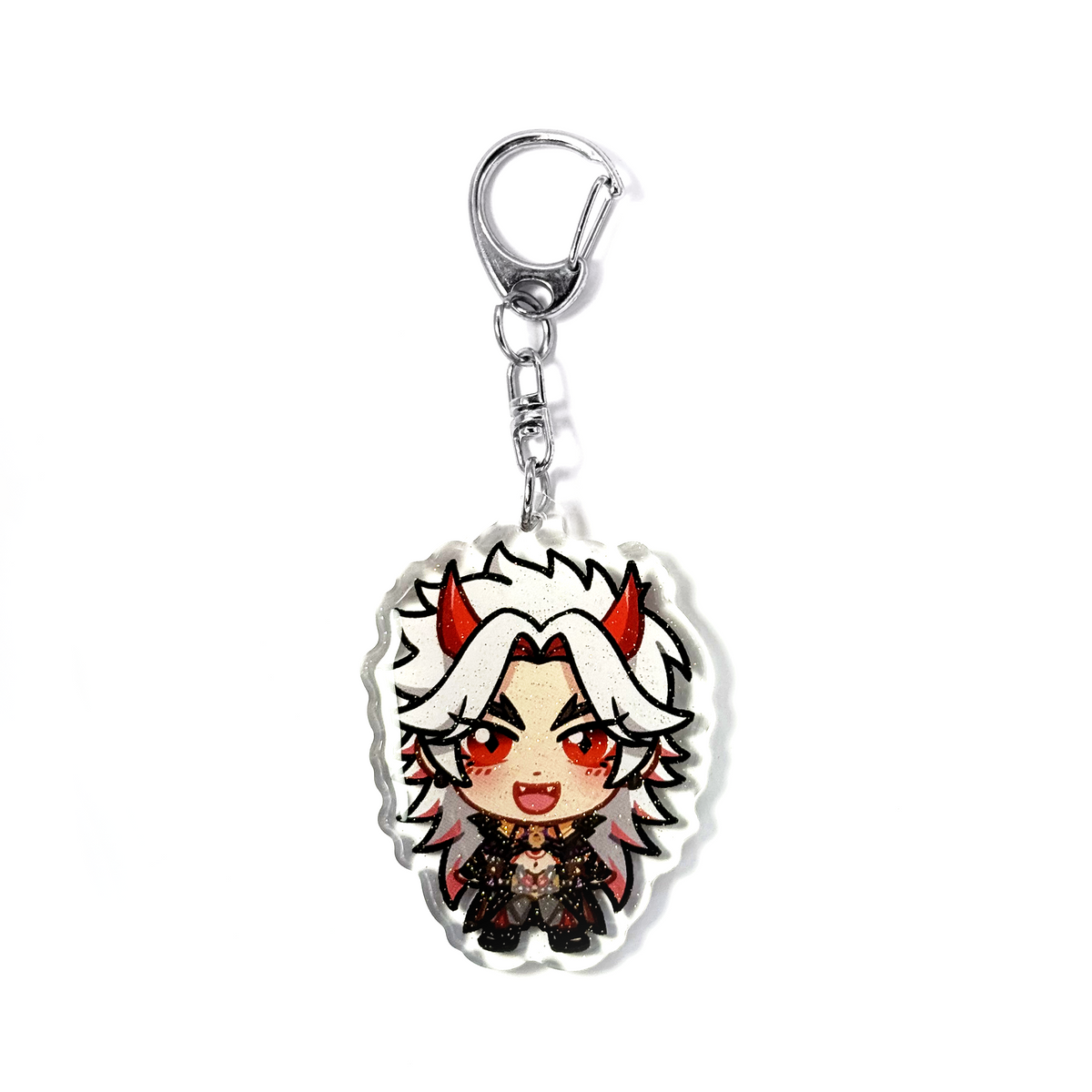Arataki Itto | Genshin Impact Acrylic Glitter Keychain