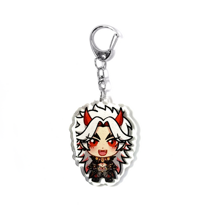 Arataki Itto | Genshin Impact Acrylic Glitter Keychain
