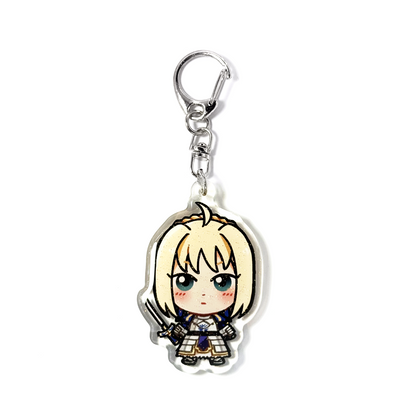 Arthur | Fate Acrylic Glitter Keychain