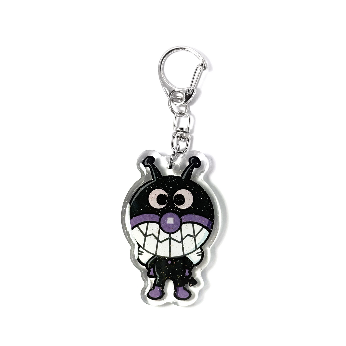 Baikinman | Anpanman Acrylic Glitter Keychain