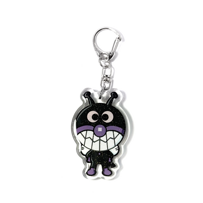 Baikinman | Anpanman Acrylic Glitter Keychain