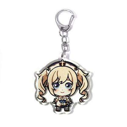 Barbara | Genshin Impact Acrylic Glitter Keychain