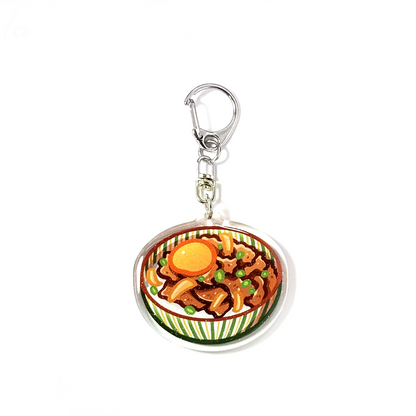 Beef Rice Keychain