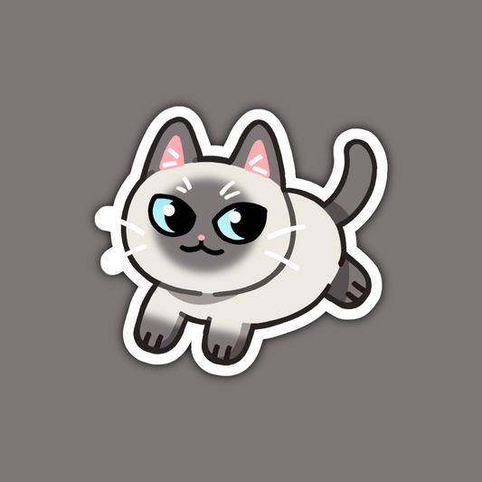 Blue Point Siamese Cat Sticker