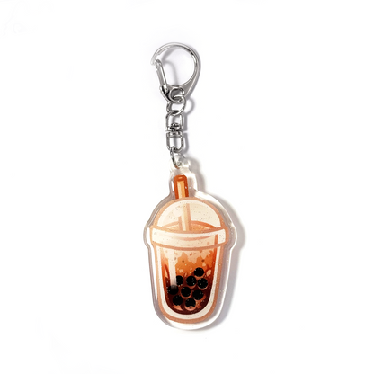 Boba Milk Tea Keychain