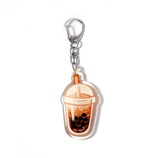 Boba Milk Tea Keychain