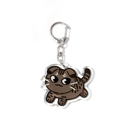 Brown Tabby Scottish Fold Cat
