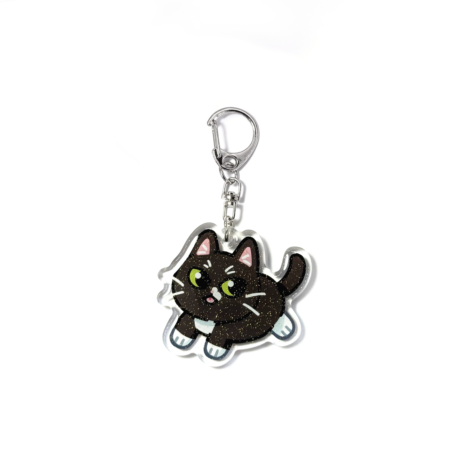 Bruce Cat Keychain
