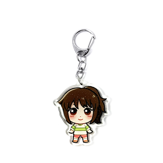 Chihiro Ogino | Spirited Away Acrylic Glitter Keychain