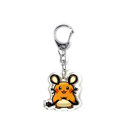 Dedenne | Pokemon Acrylic Glitter Keychain