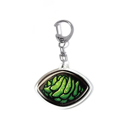 Edamame Keychain
