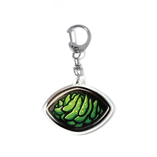 Edamame Keychain