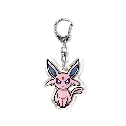 Espeon | Pokemon Acrylic Glitter Keychain