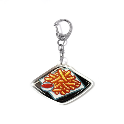 French Fries Keychain