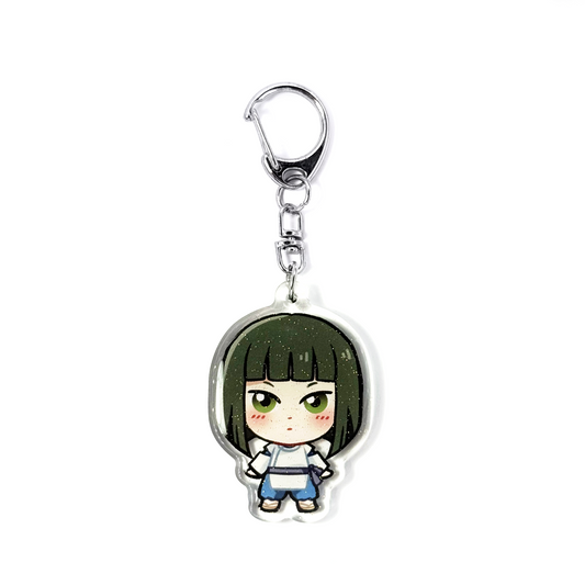 Haku | Spirited Away Acrylic Glitter Keychain