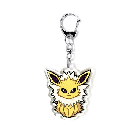 Jolteon | Pokemon Acrylic Glitter Keychain