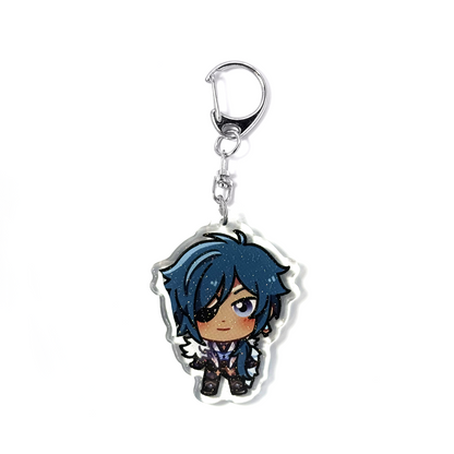Kaeya | Genshin Impact Acrylic Glitter Keychain