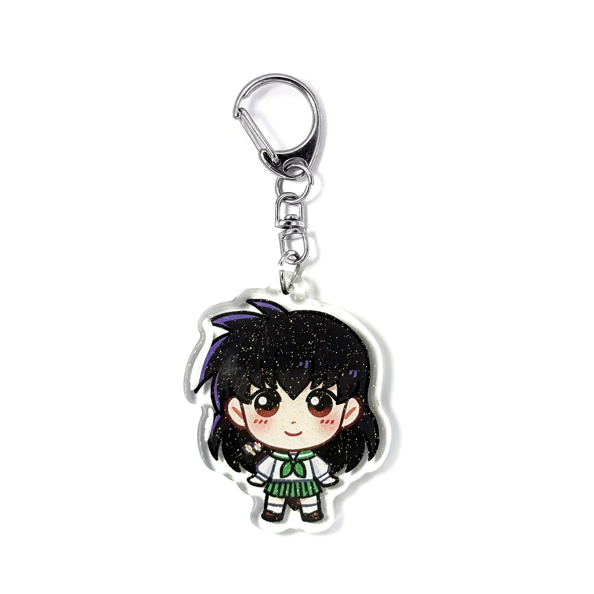 Kagome | Inuyasha Acrylic Glitter Keychain