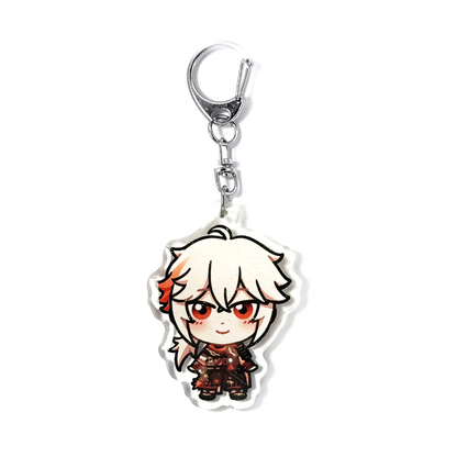 Kazuha | Genshin Impact Acrylic Glitter Keychain