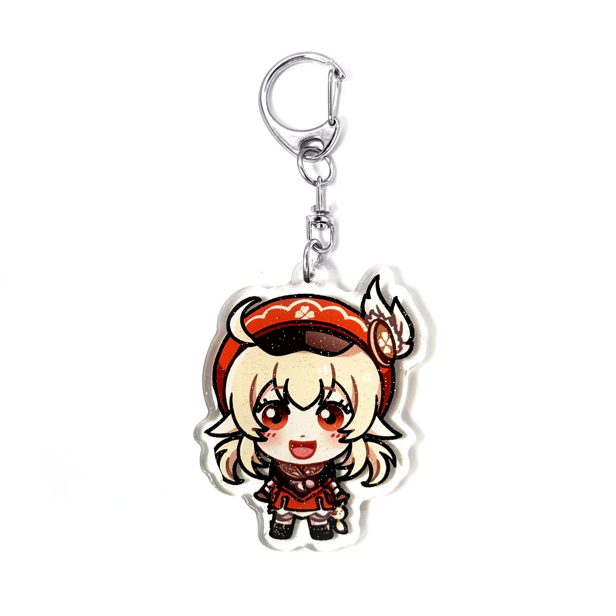 Klee | Genshin Impact Acrylic Glitter Keychain