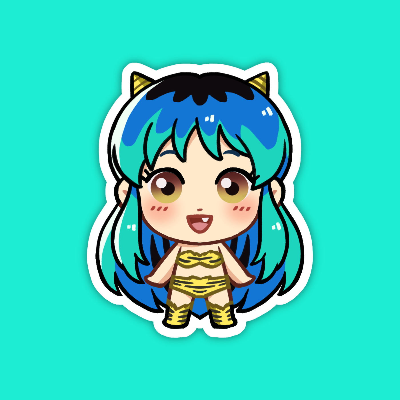 Lum | Urusei Yatsura Vinyl Sticker