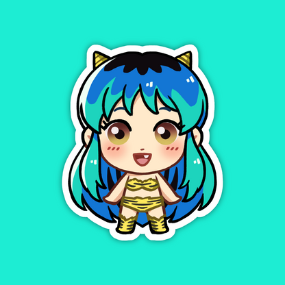 Lum | Urusei Yatsura Vinyl Sticker