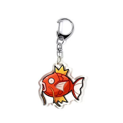 Magikarp, Koiking | Pokemon Acrylic Glitter Keychain