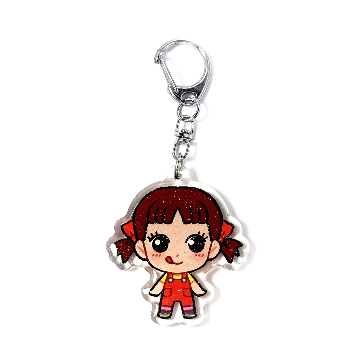 Milky | Milky Acrylic Glitter Keychain