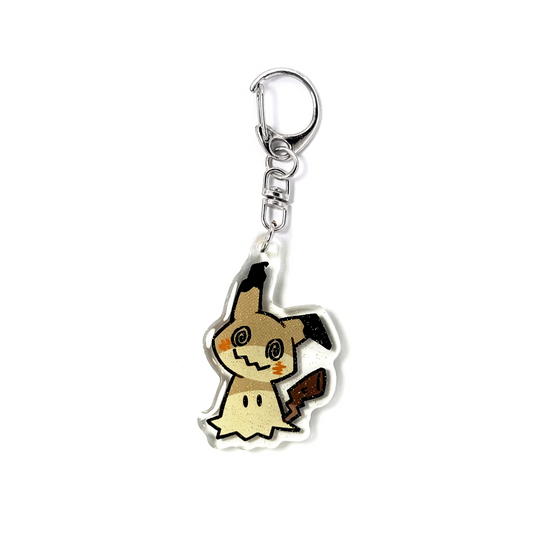 Mimikyuu | Pokemon Acrylic Glitter Keychain