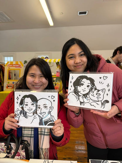 ⋆˙⟡ Live Portrait On Canvas ⋆˙⟡