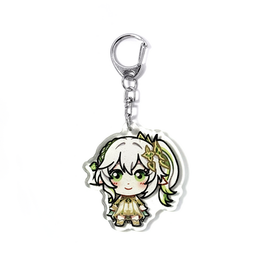 Nahida | Genshin Impact Acrylic Glitter Keychain