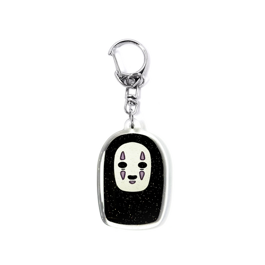 No-Face | Spirited Away Acrylic Glitter Keychain