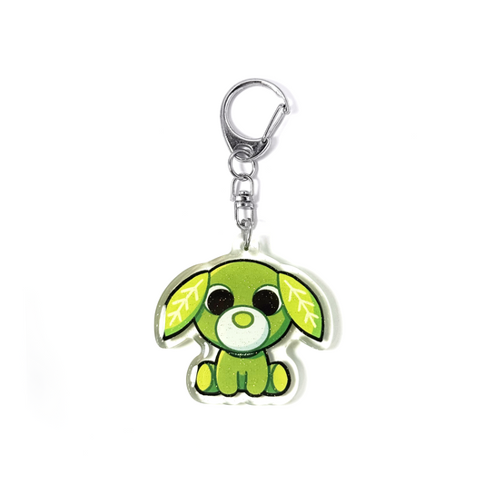 Ryoku | Ocha-Ken Acrylic Glitter Keychain