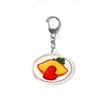 Omurice Keychain
