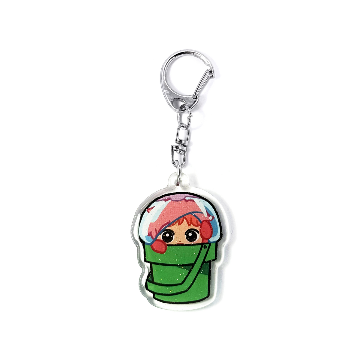 Ponyo | Ponyo Acrylic Glitter Keychain