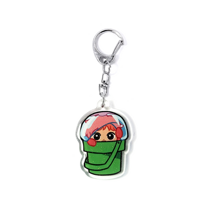 Ponyo | Ponyo Acrylic Glitter Keychain