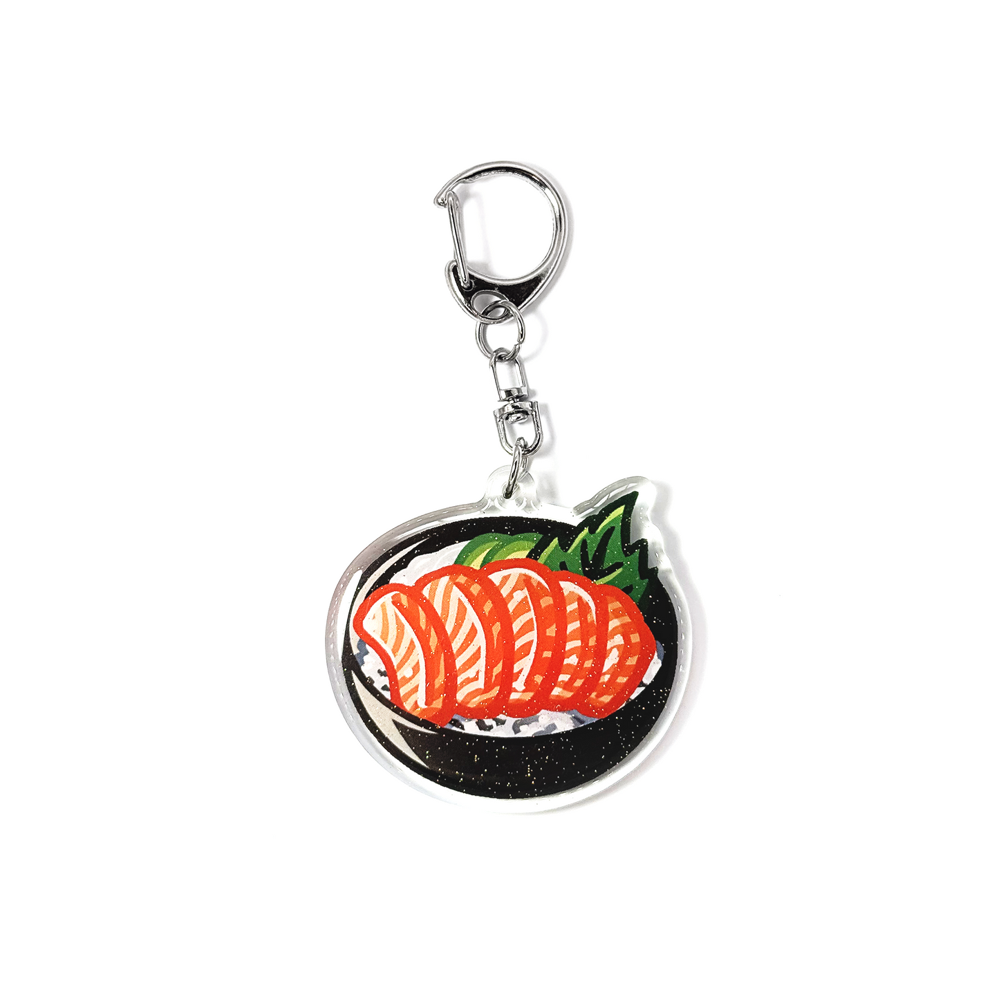 Salmon Sashimi Keychain