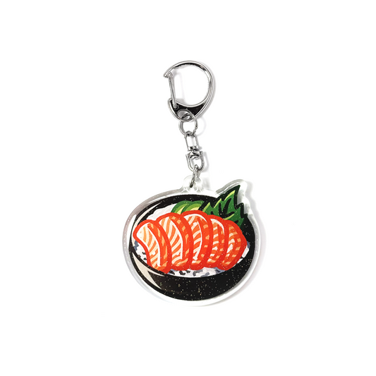 Salmon Sashimi Keychain