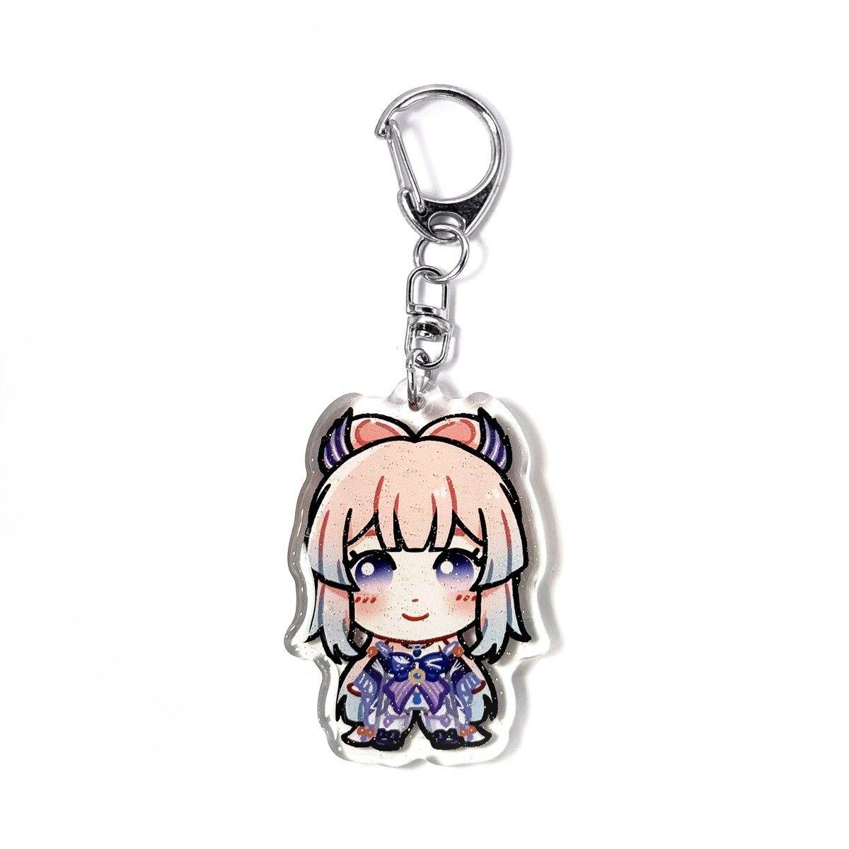 Sangonomiya Kokomi | Genshin Impact Acrylic Glitter Keychain