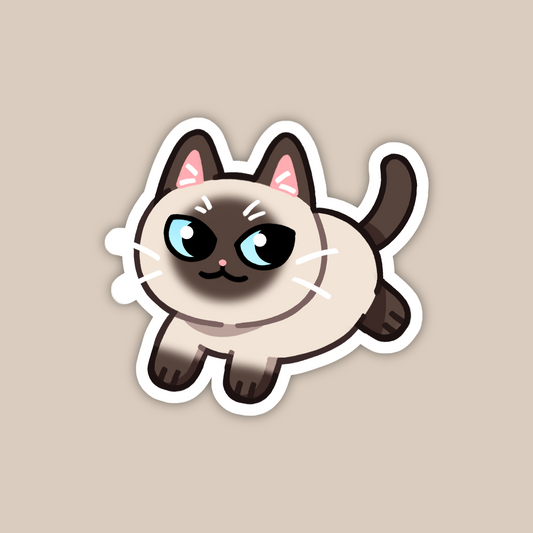 Seal Point Siamese Cat Sticker