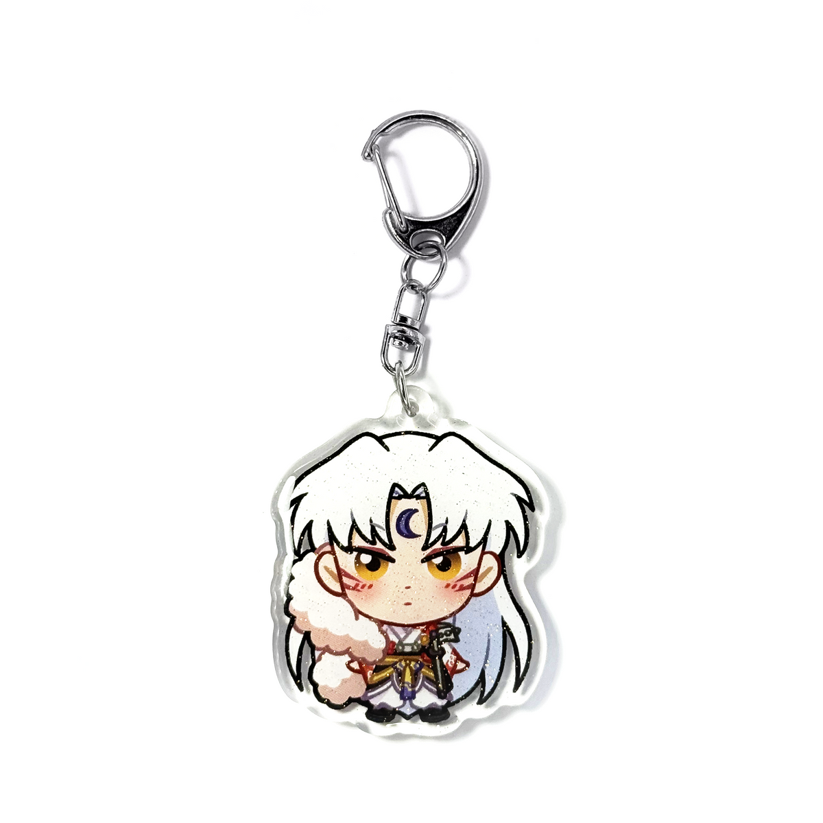 Sesshomaru | Inuyasha Acrylic Glitter Keychain
