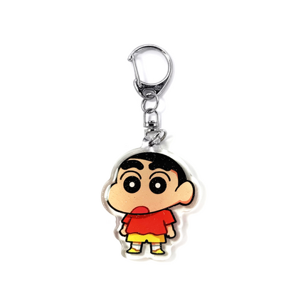 Shin-chan | Shin-chan Acrylic Glitter Keychain