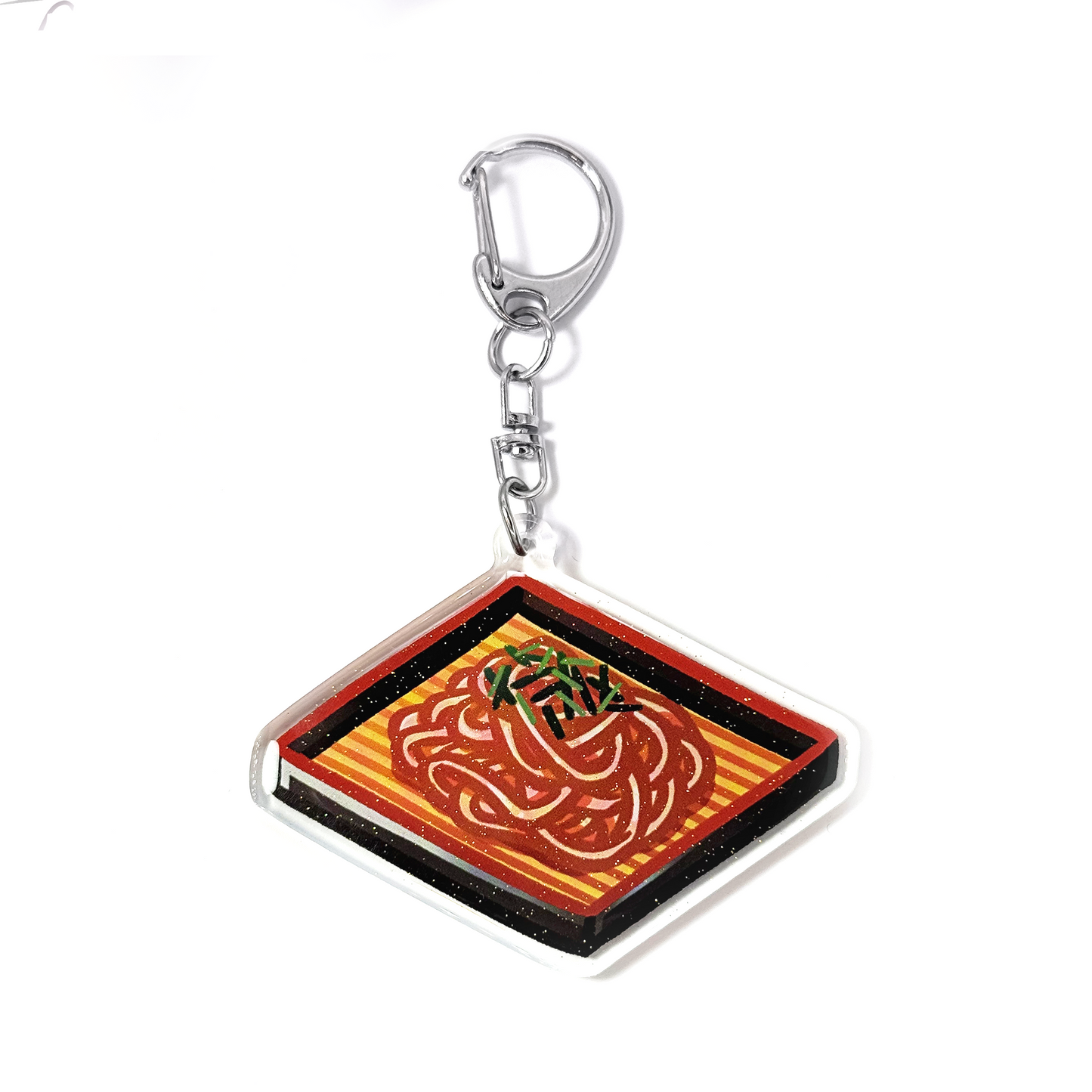 Soba Noodles Keychain