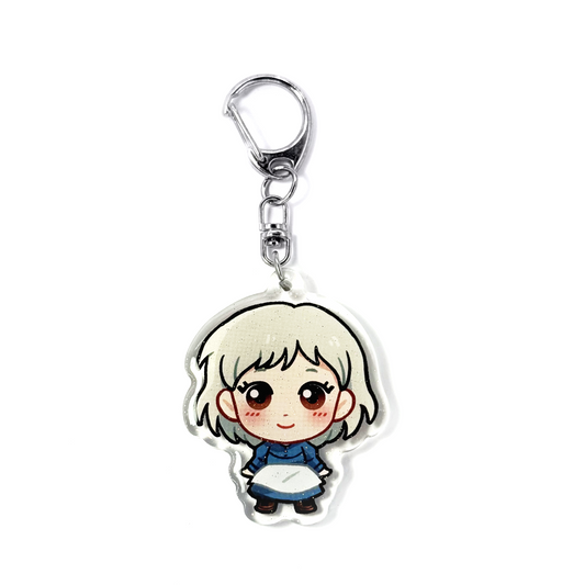 Sophie Hatter | Howl's Moving Castle Acrylic Glitter Keychain