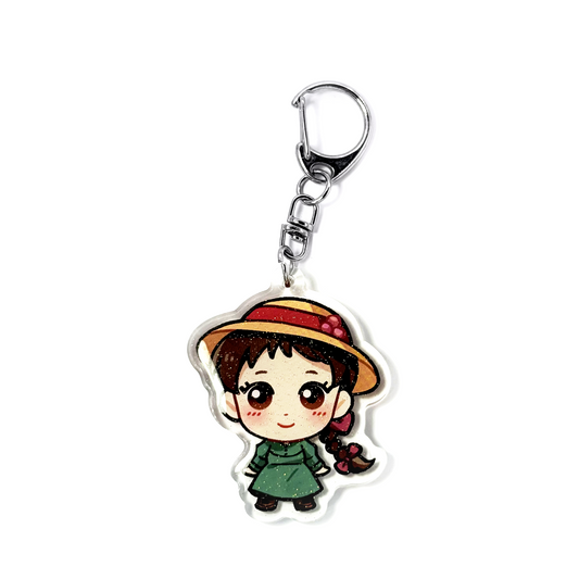 Sophie Hatter | Howl's Moving Castle Acrylic Glitter Keychain