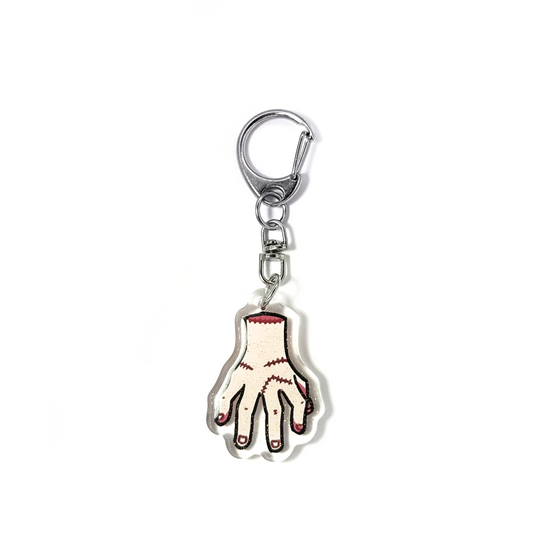 Thing | Wednesday Acrylic Glitter Keychain