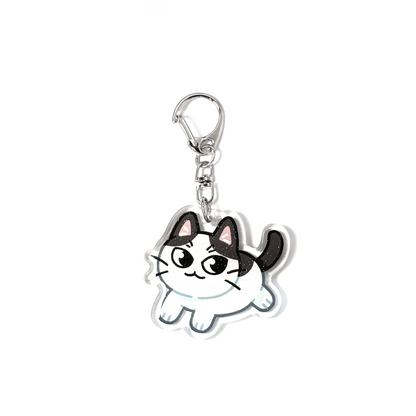 Turkish Van Cat Keychain