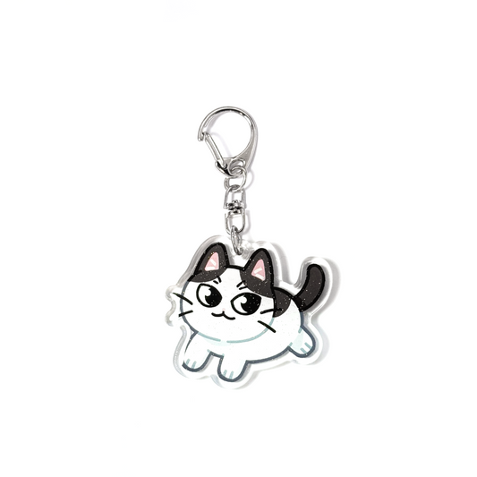 Turkish Van Cat Keychain