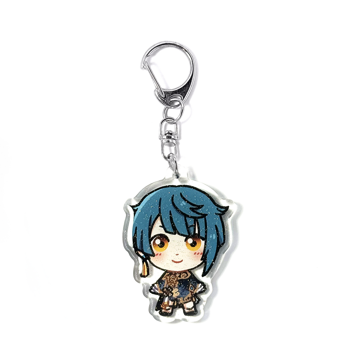 Xingqiu | Genshin Impact Acrylic Glitter Keychain